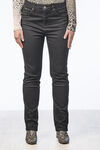 Smooth 5-Pocket Jeans, Black, original image number 1